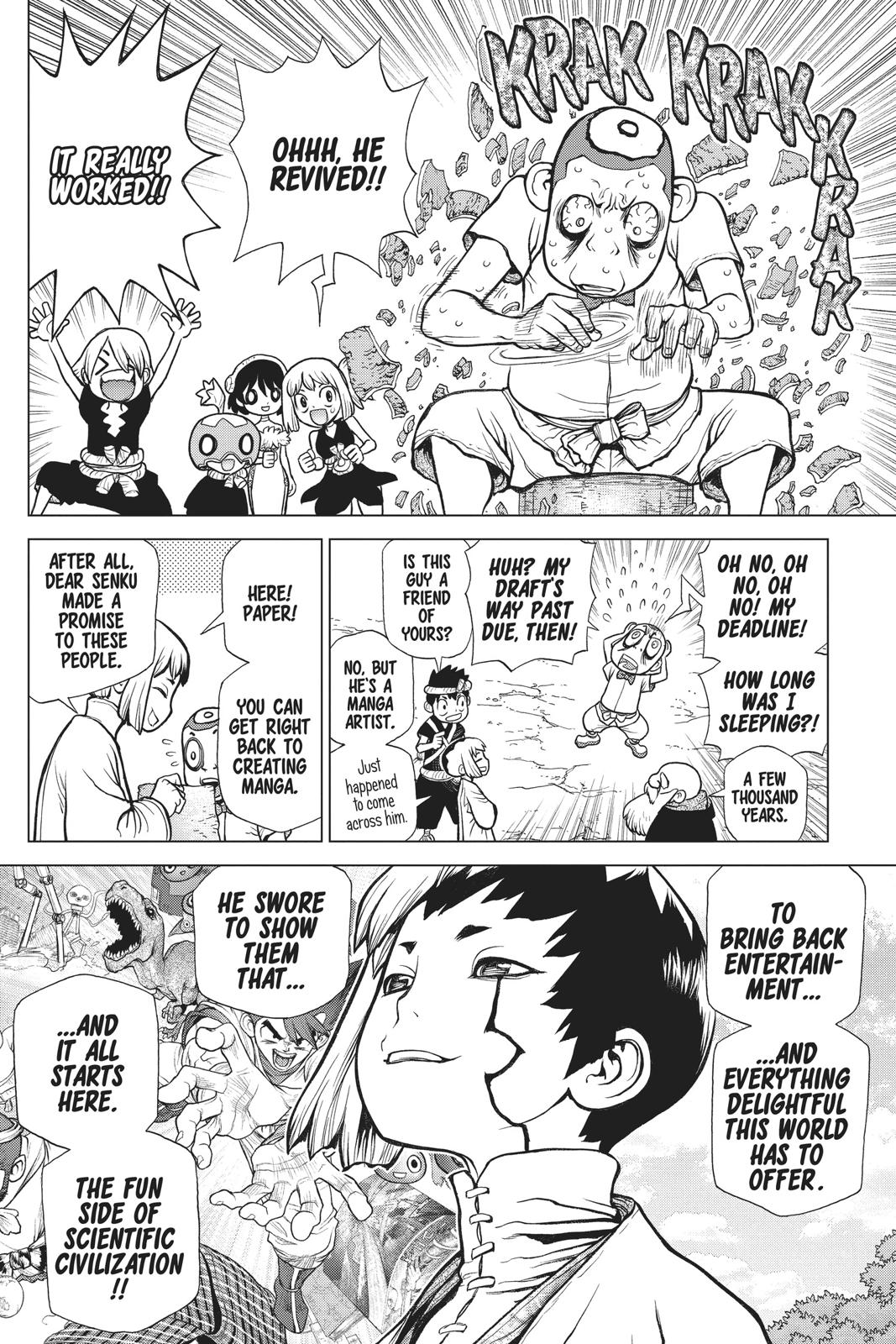 Read Dr. STONE ENGLISH Manga Online