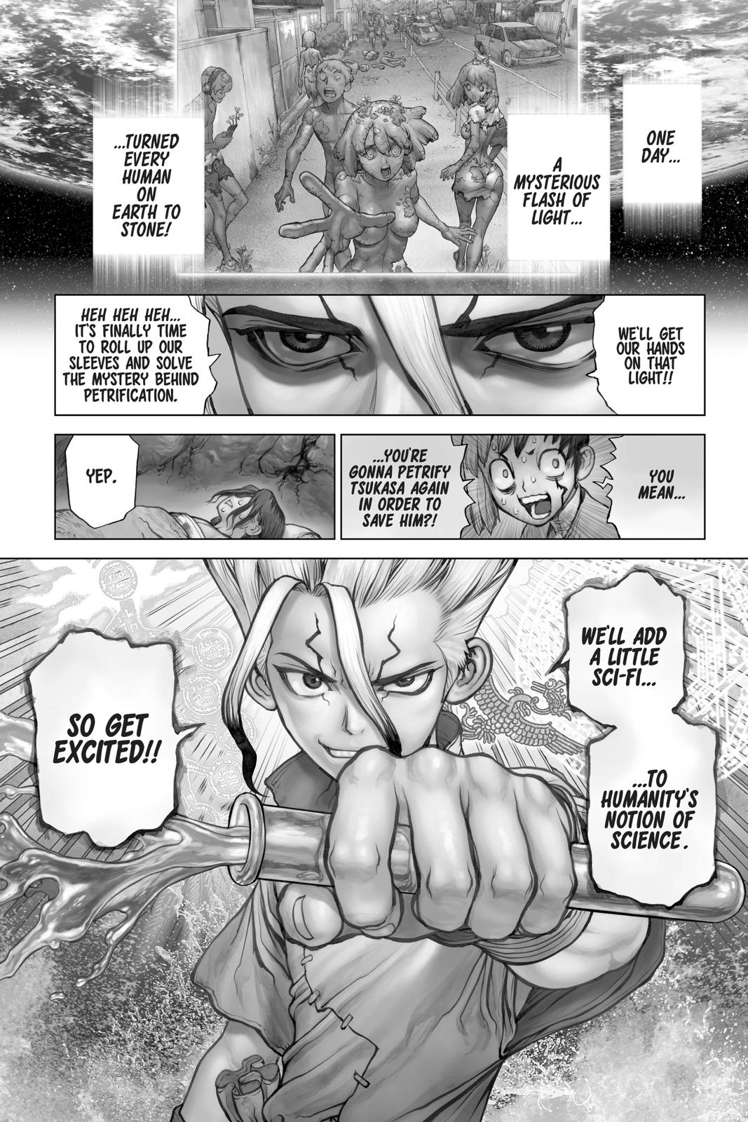 Read Dr. STONE ENGLISH Manga Online