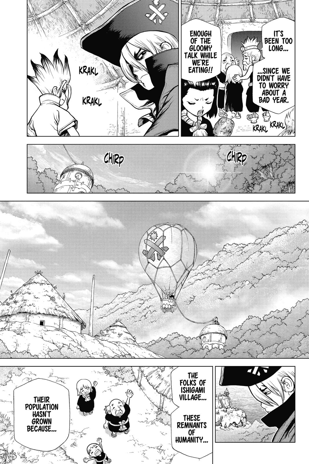Read Dr. STONE ENGLISH Manga Online