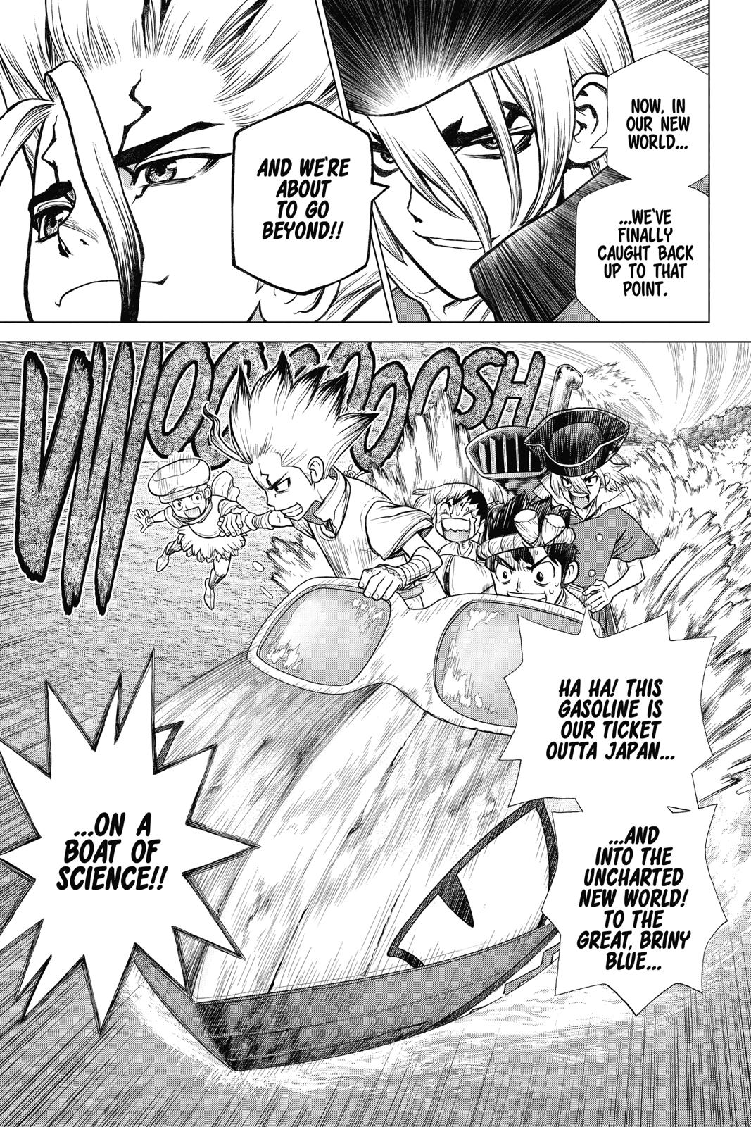 Read Dr. STONE ENGLISH Manga Online