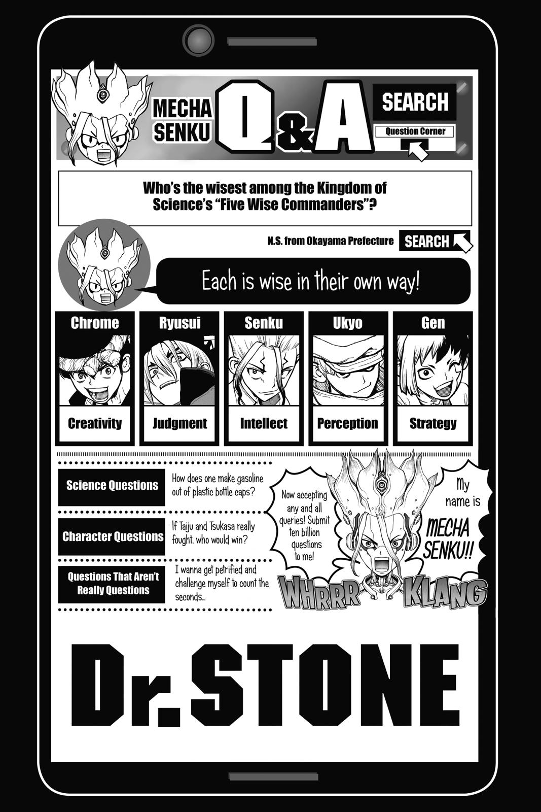 Read Dr. STONE ENGLISH Manga Online