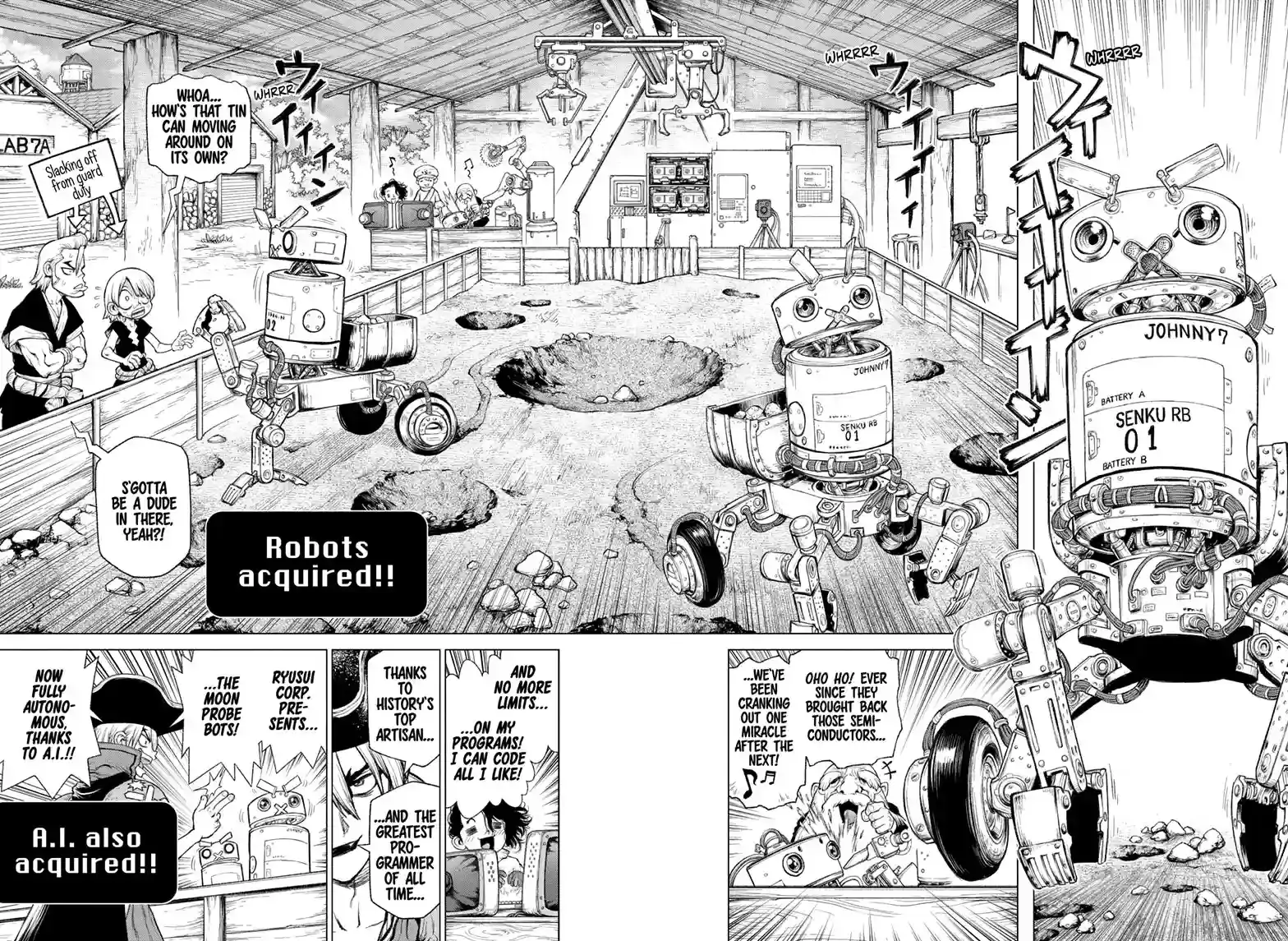 Read Dr. STONE_ 4D Science ENGLISH Manga Online
