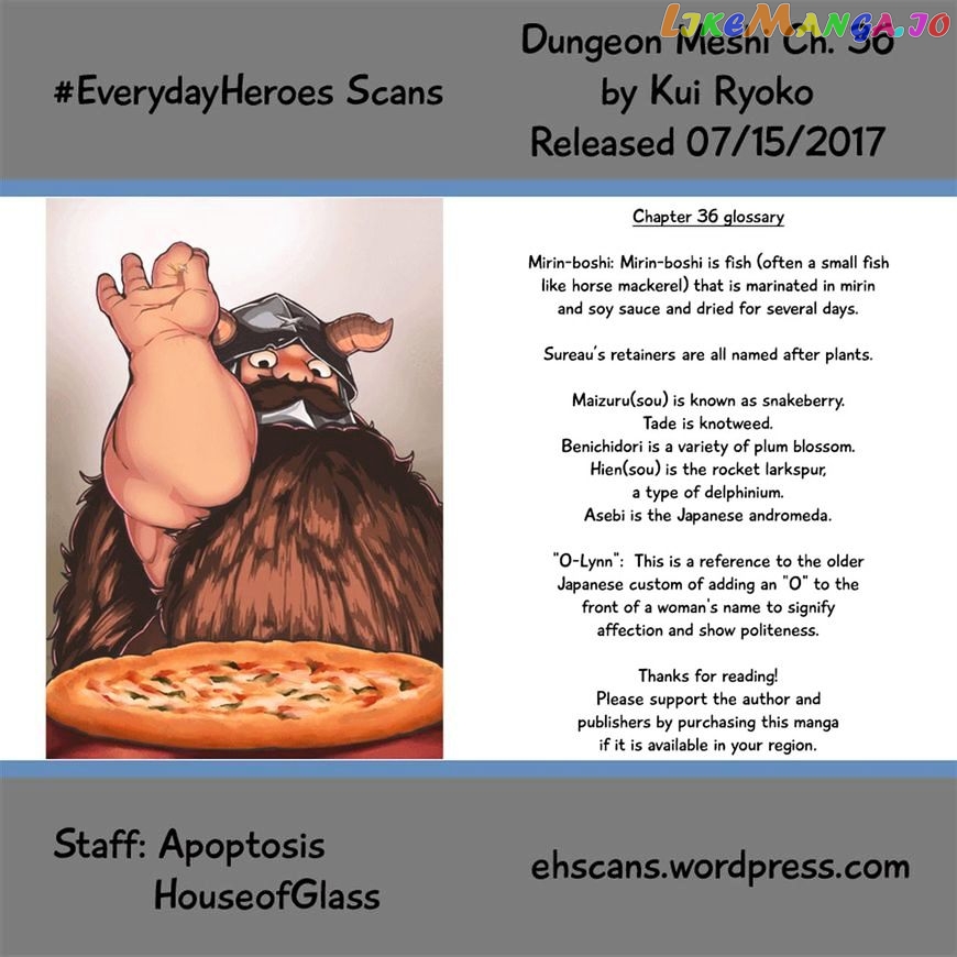 Read Dungeon Meshi ENGLISH Manga Online