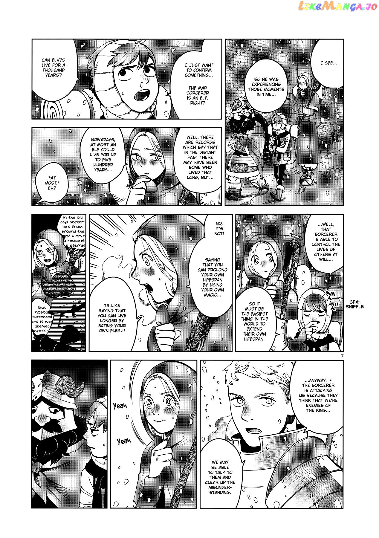 Read Dungeon Meshi ENGLISH Manga Online