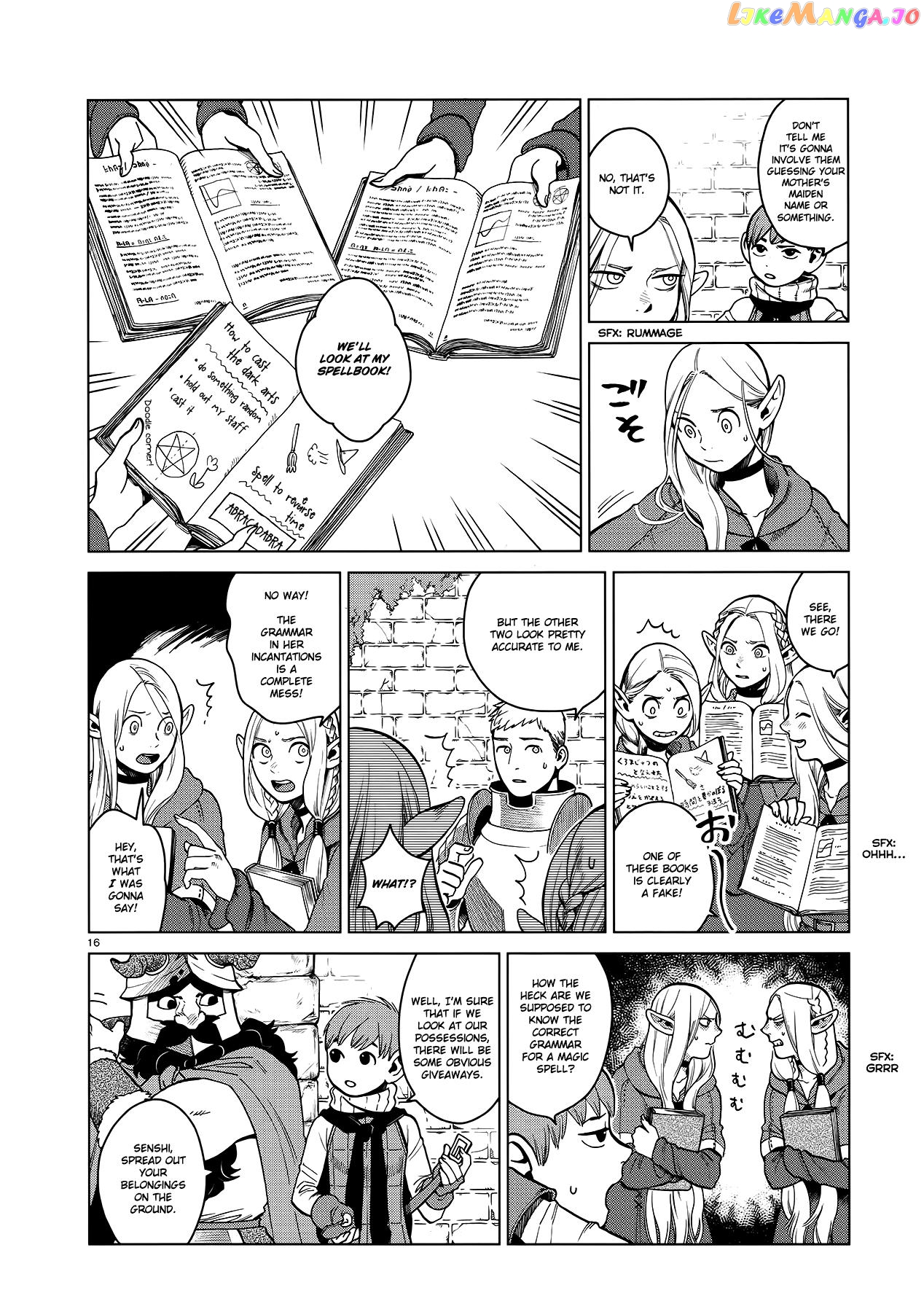 Read Dungeon Meshi ENGLISH Manga Online