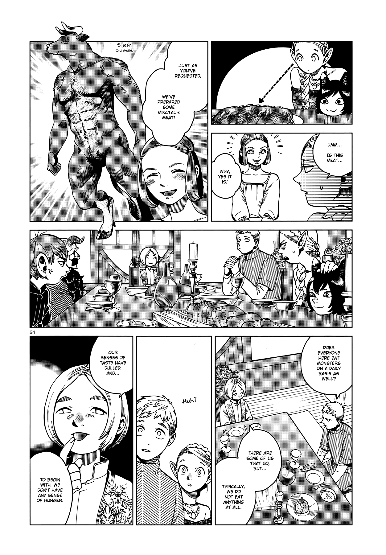 Read Dungeon Meshi ENGLISH Manga Online