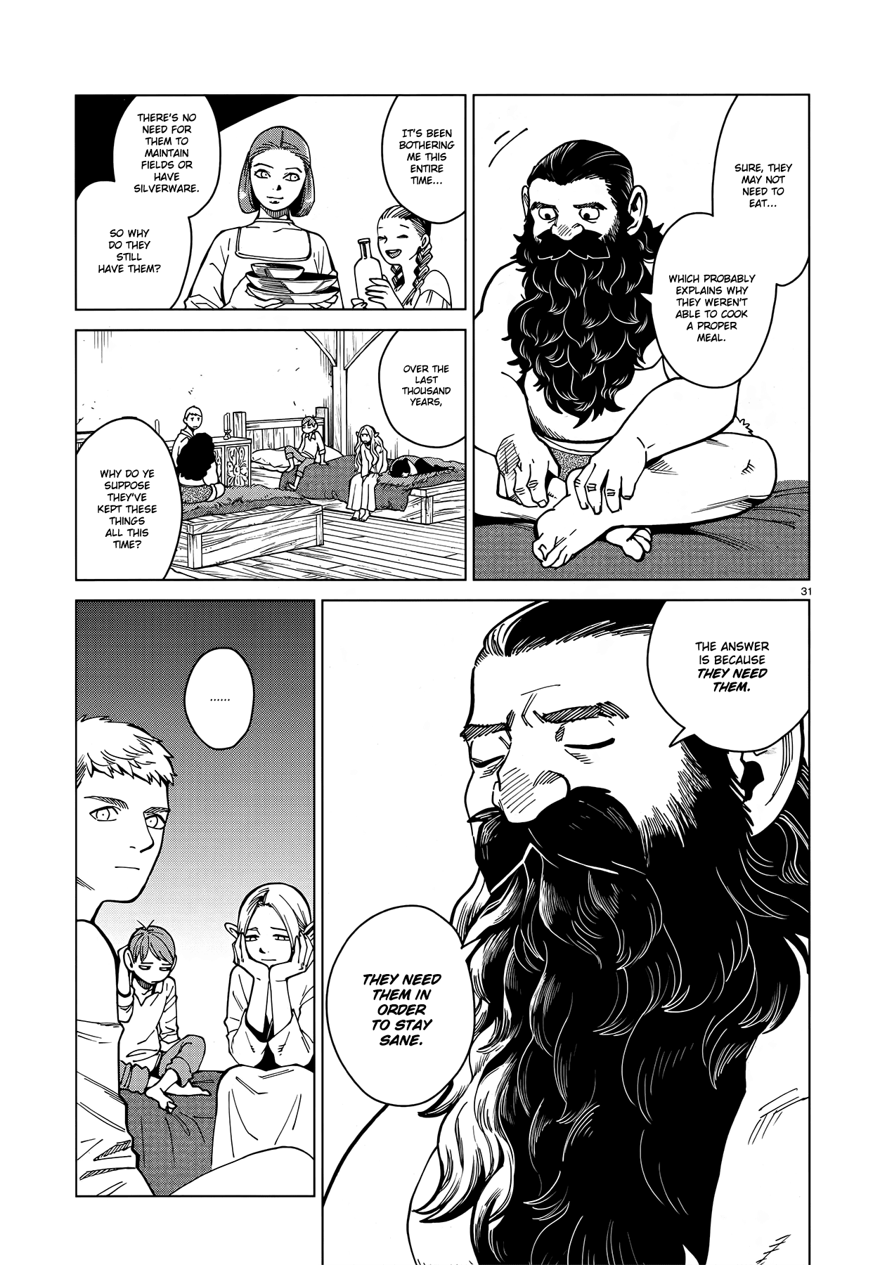 Read Dungeon Meshi ENGLISH Manga Online