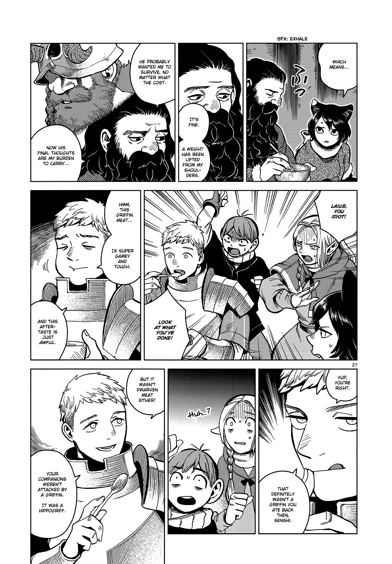 Read Dungeon Meshi ENGLISH Manga Online