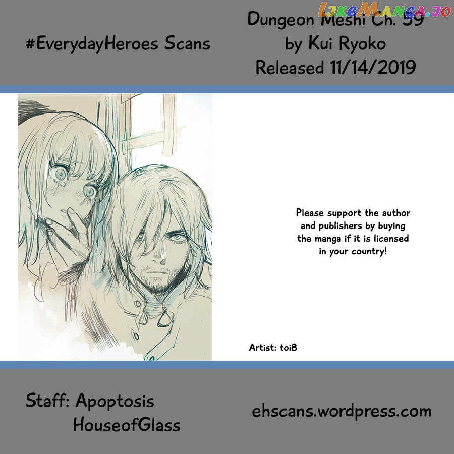 Read Dungeon Meshi ENGLISH Manga Online