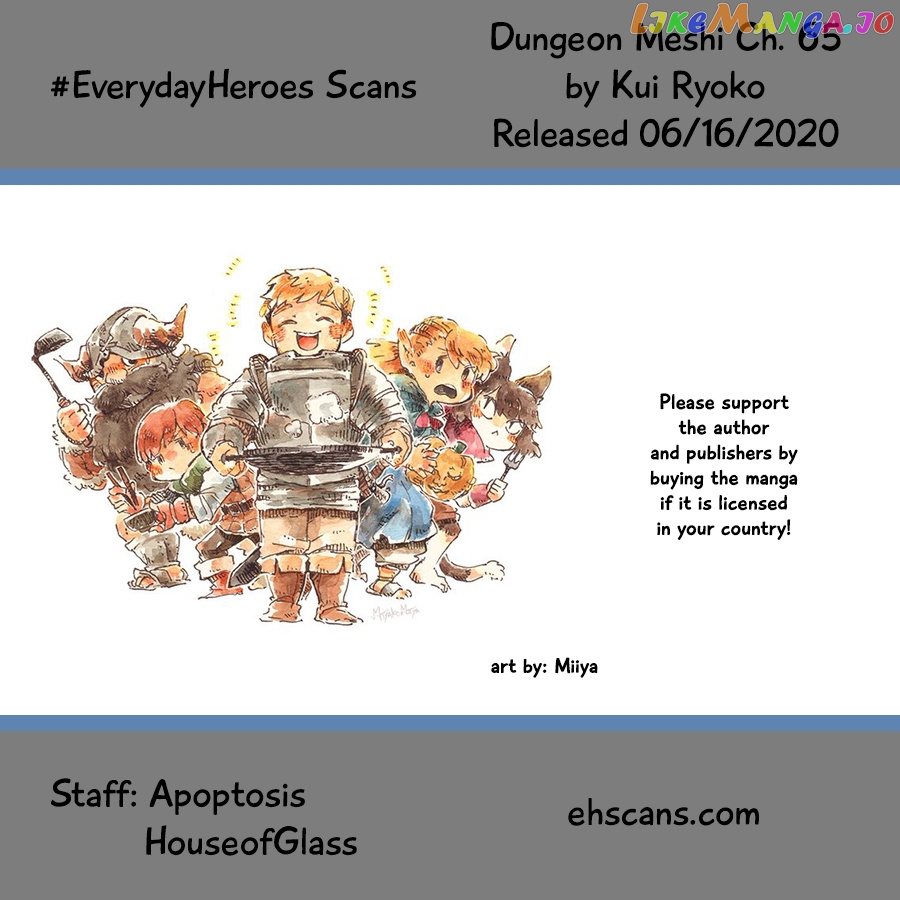 Read Dungeon Meshi ENGLISH Manga Online