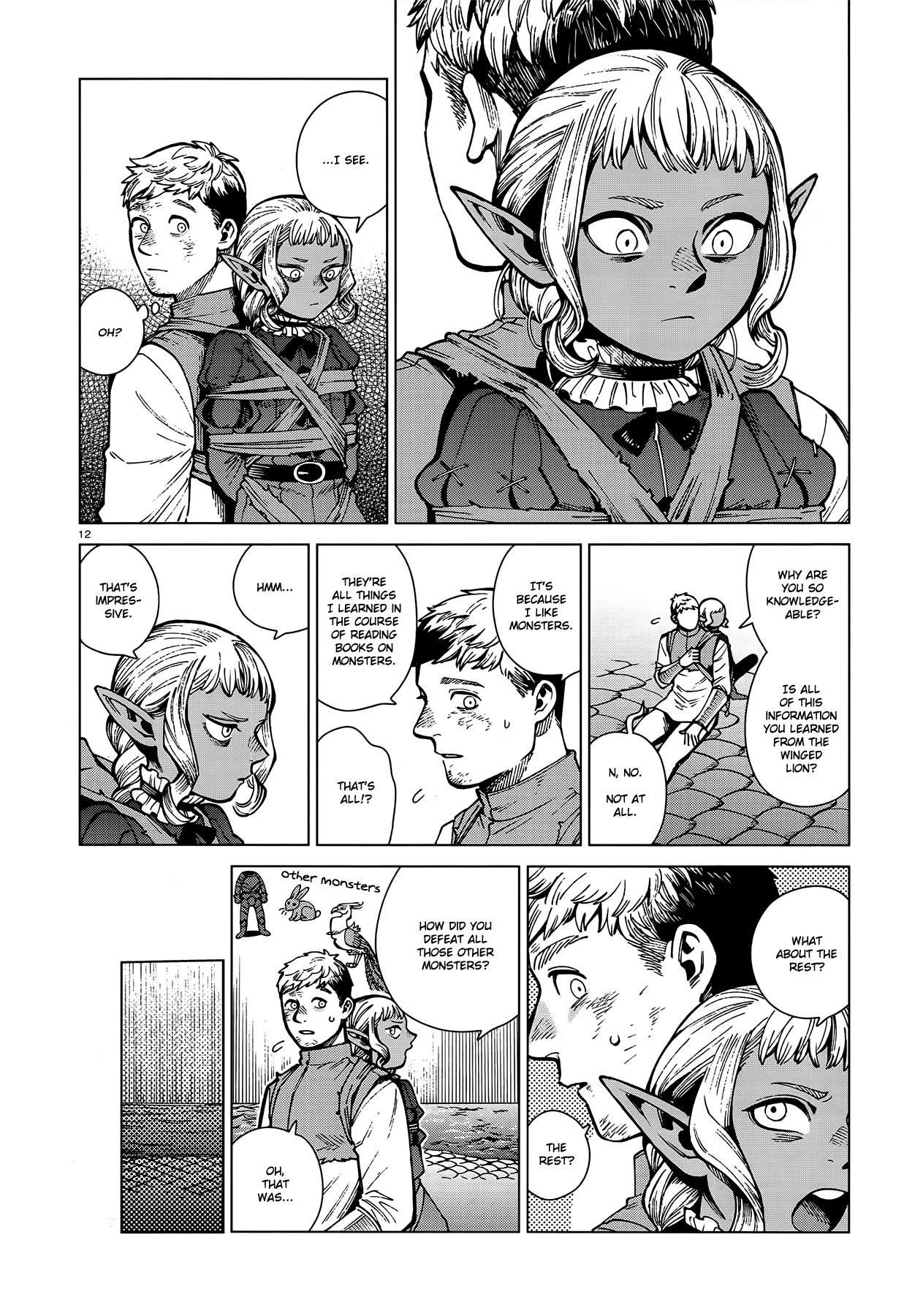 Read Dungeon Meshi ENGLISH Manga Online