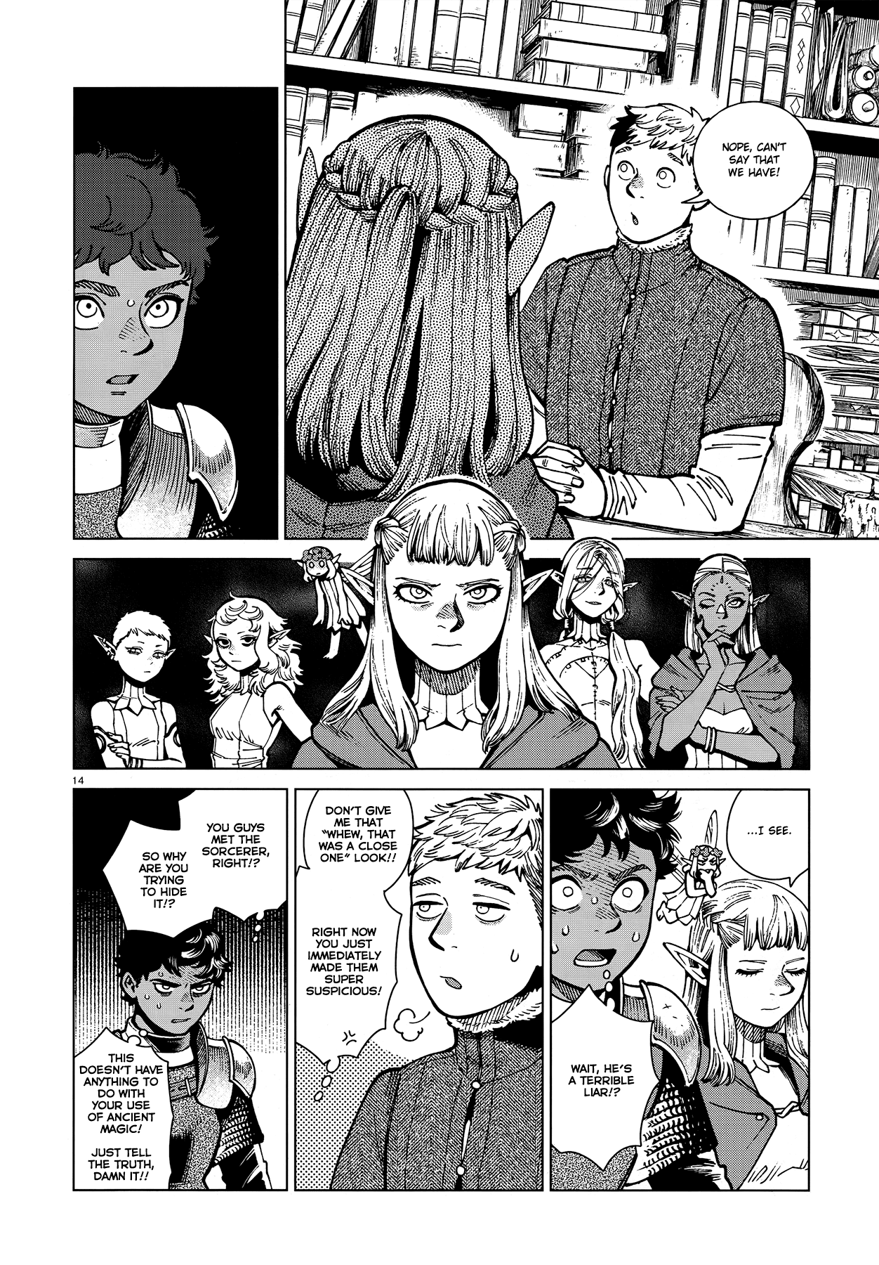 Read Dungeon Meshi ENGLISH Manga Online