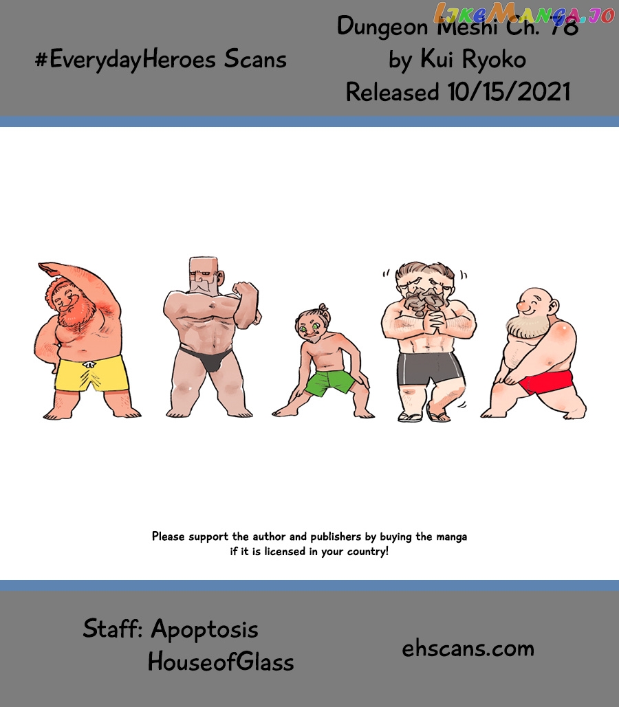 Read Dungeon Meshi ENGLISH Manga Online