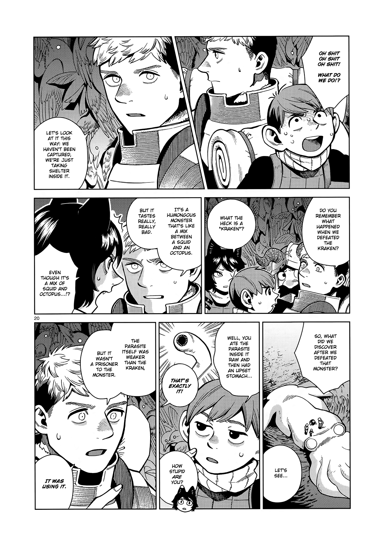 Read Dungeon Meshi ENGLISH Manga Online