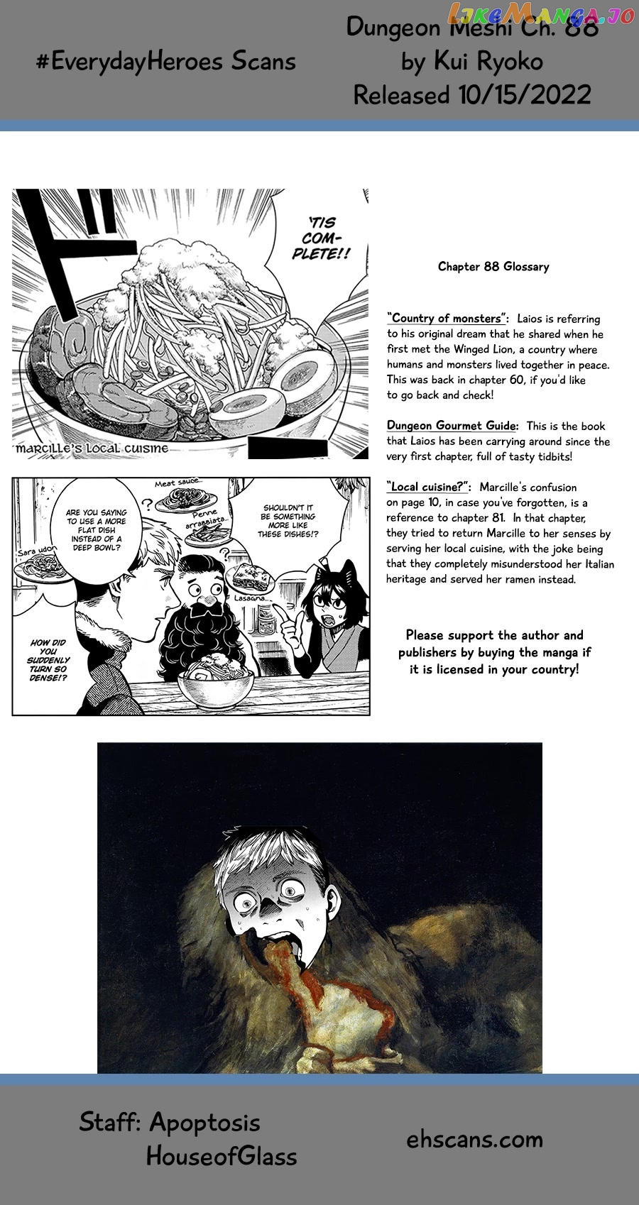Read Dungeon Meshi ENGLISH Manga Online