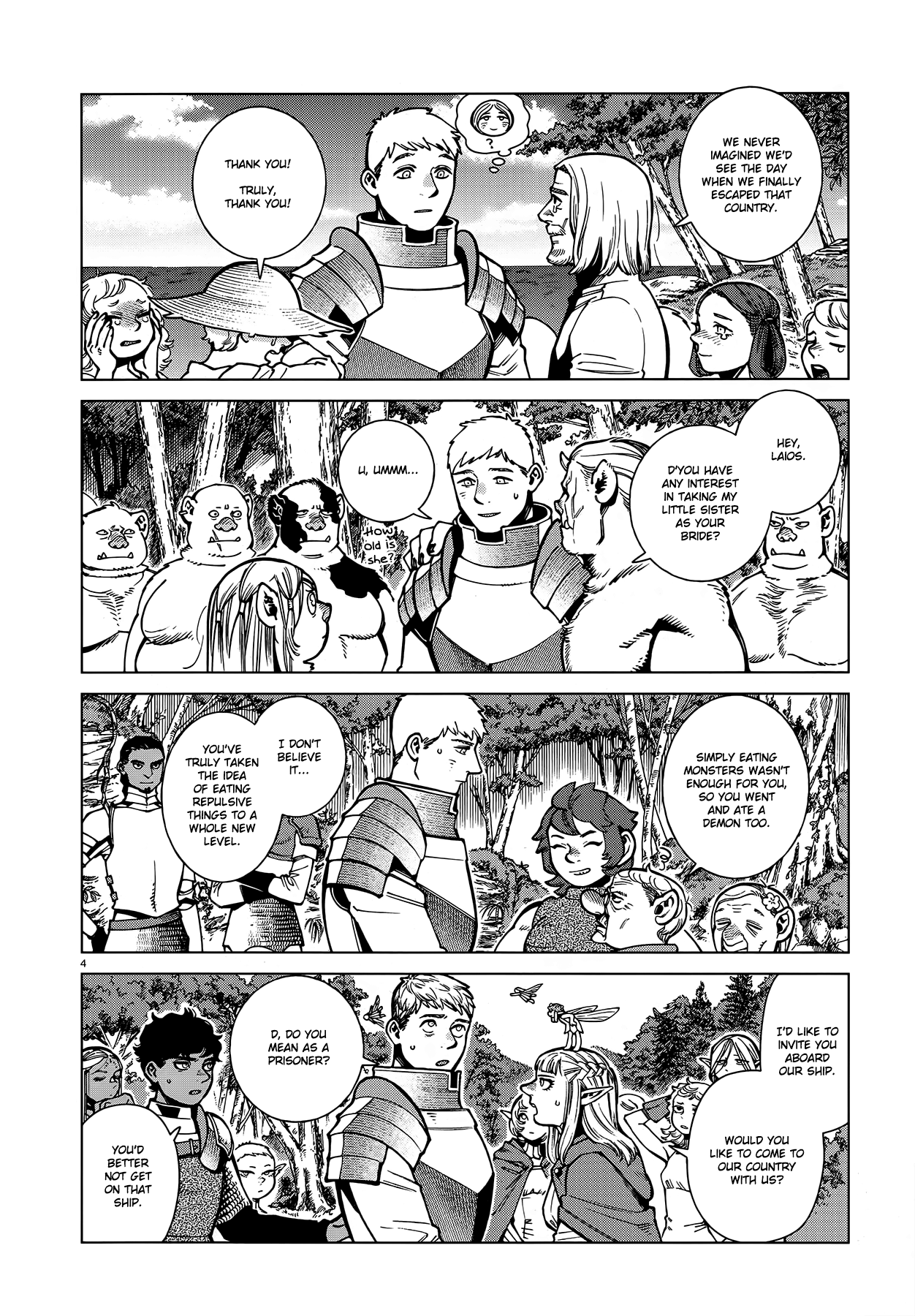Read Dungeon Meshi ENGLISH Manga Online