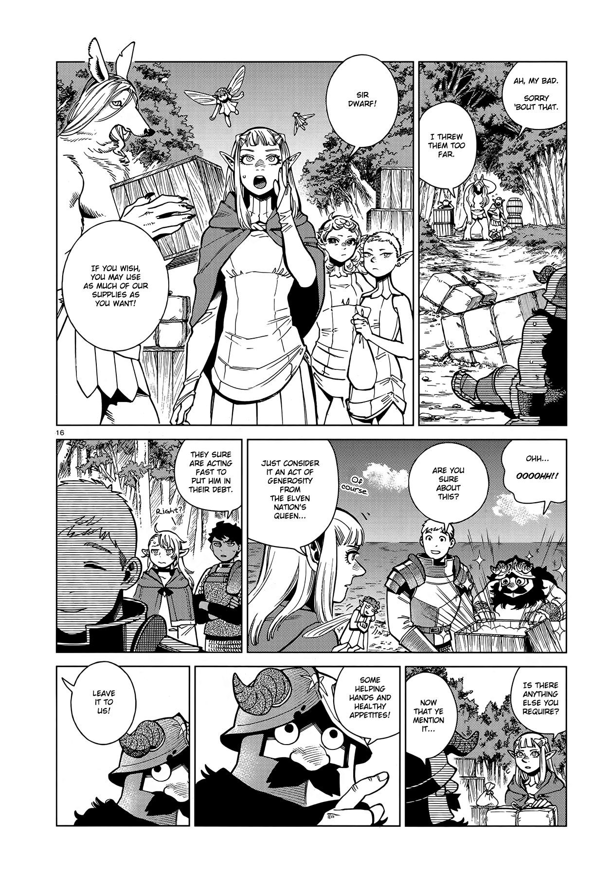 Read Dungeon Meshi ENGLISH Manga Online