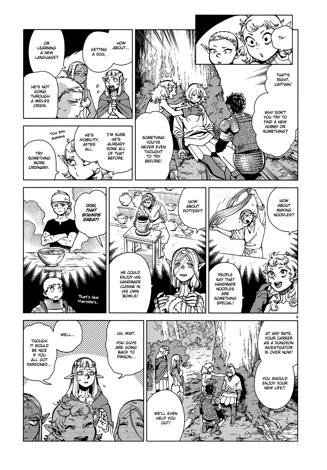 Read Dungeon Meshi ENGLISH Manga Online