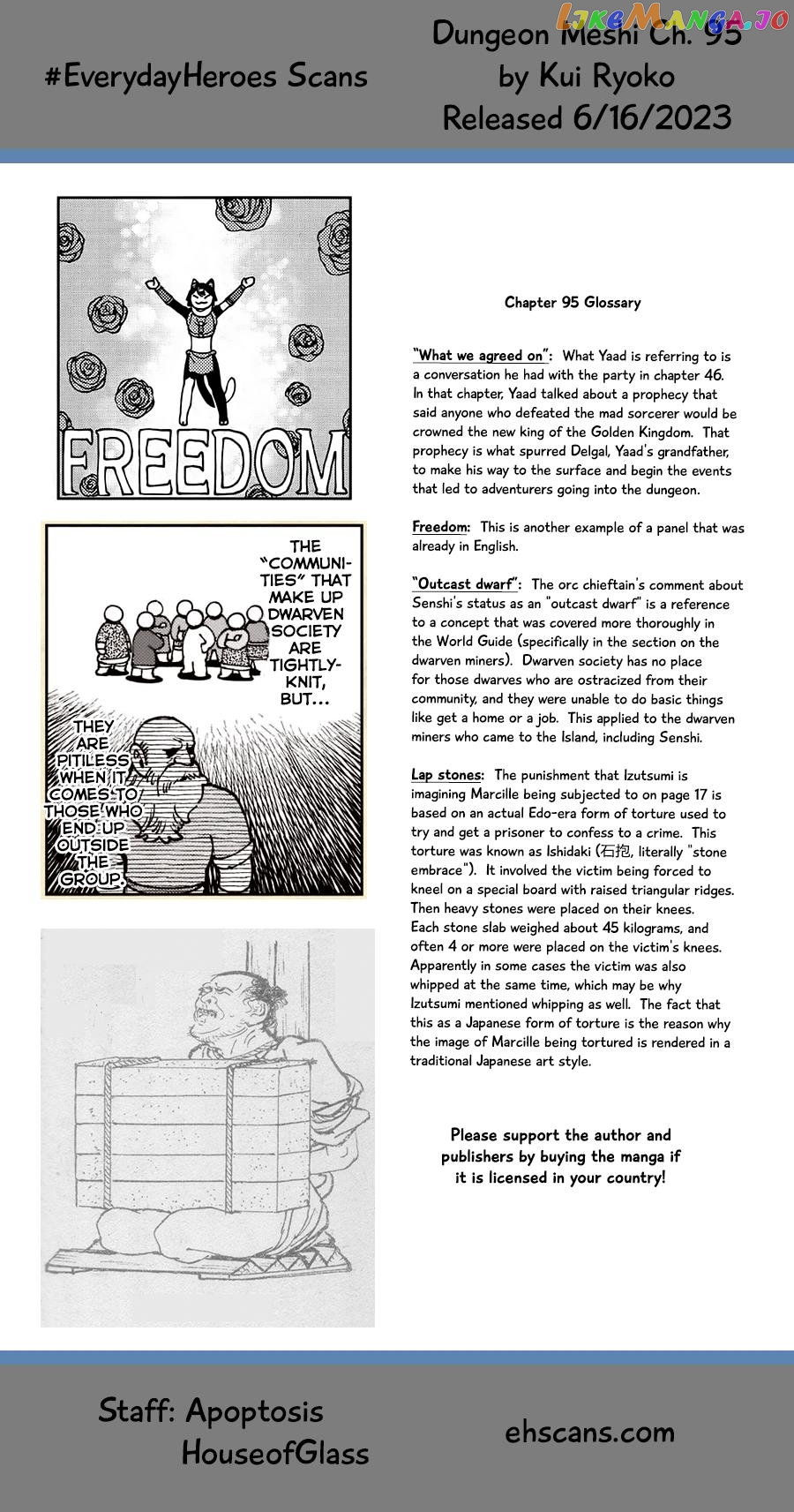 Read Dungeon Meshi ENGLISH Manga Online