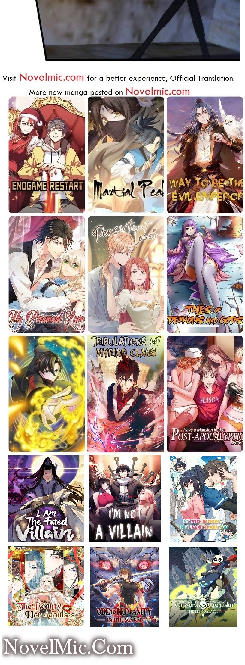 Read Endgame Restart ENGLISH Manga Online