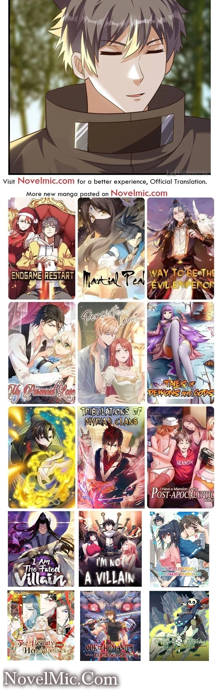 Read Endgame Restart ENGLISH Manga Online