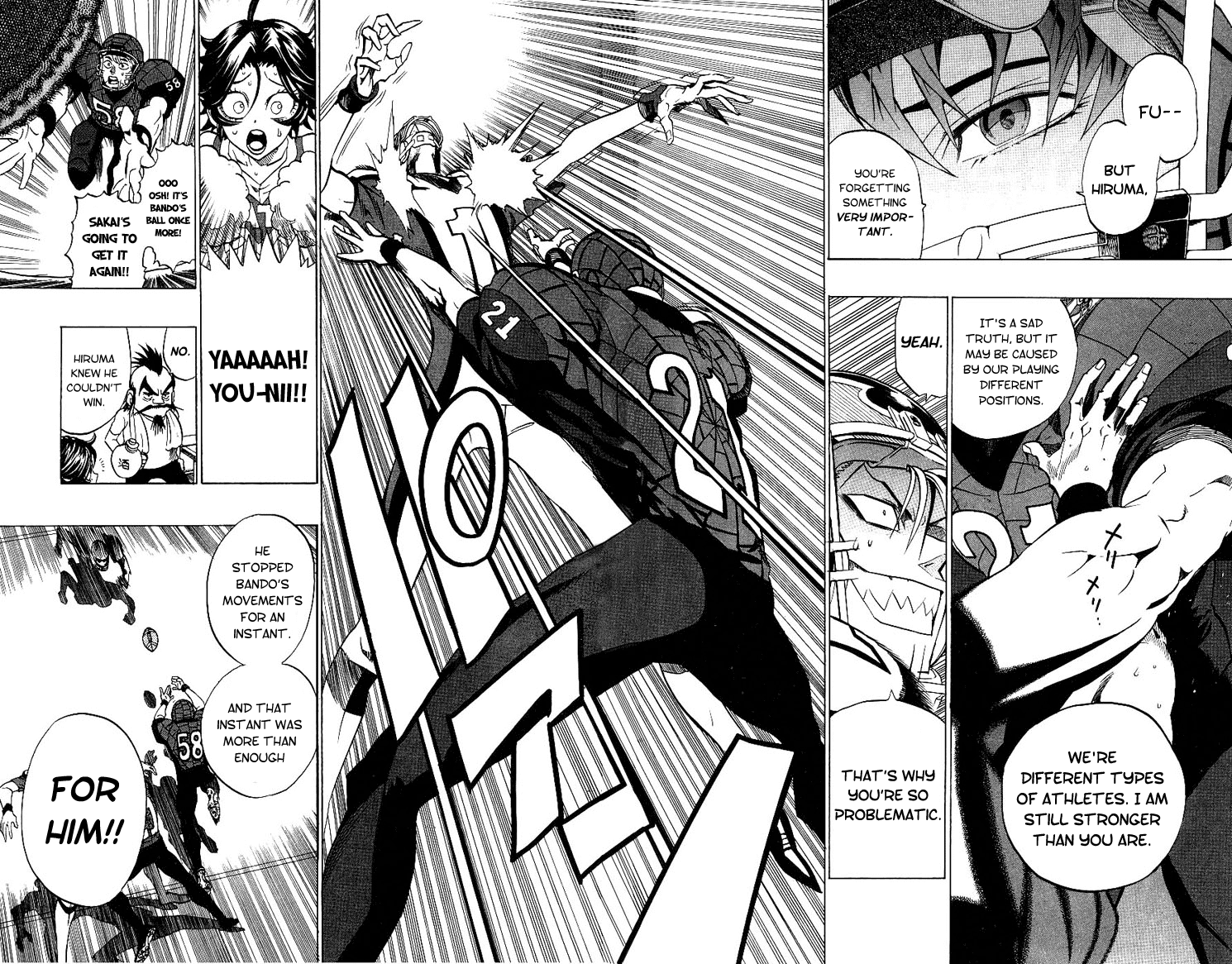 Read Eyeshield 21 ENGLISH Manga Online