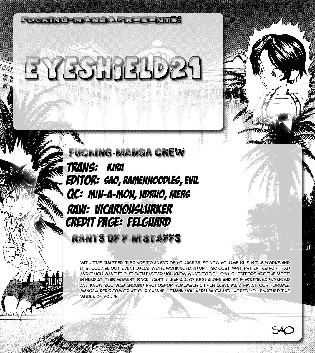 Read Eyeshield 21 ENGLISH Manga Online