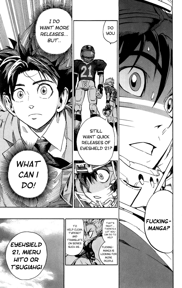 Read Eyeshield 21 ENGLISH Manga Online