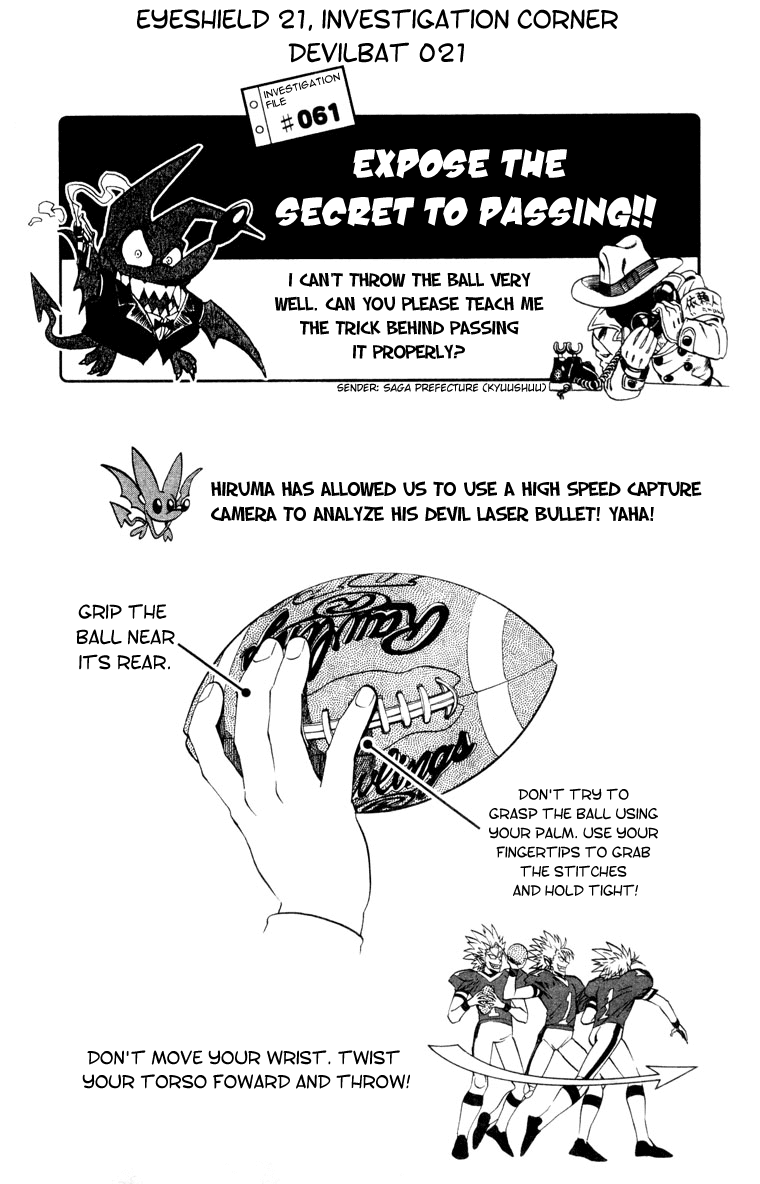 Read Eyeshield 21 ENGLISH Manga Online