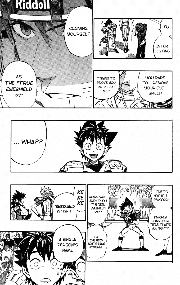 Read Eyeshield 21 ENGLISH Manga Online