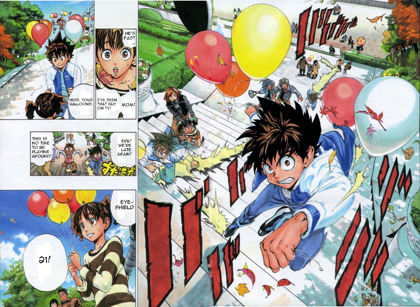 Read Eyeshield 21 ENGLISH Manga Online
