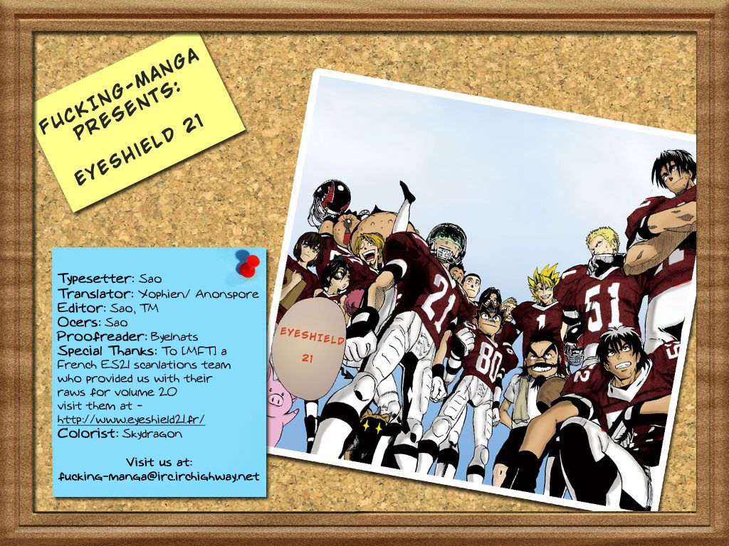 Read Eyeshield 21 ENGLISH Manga Online