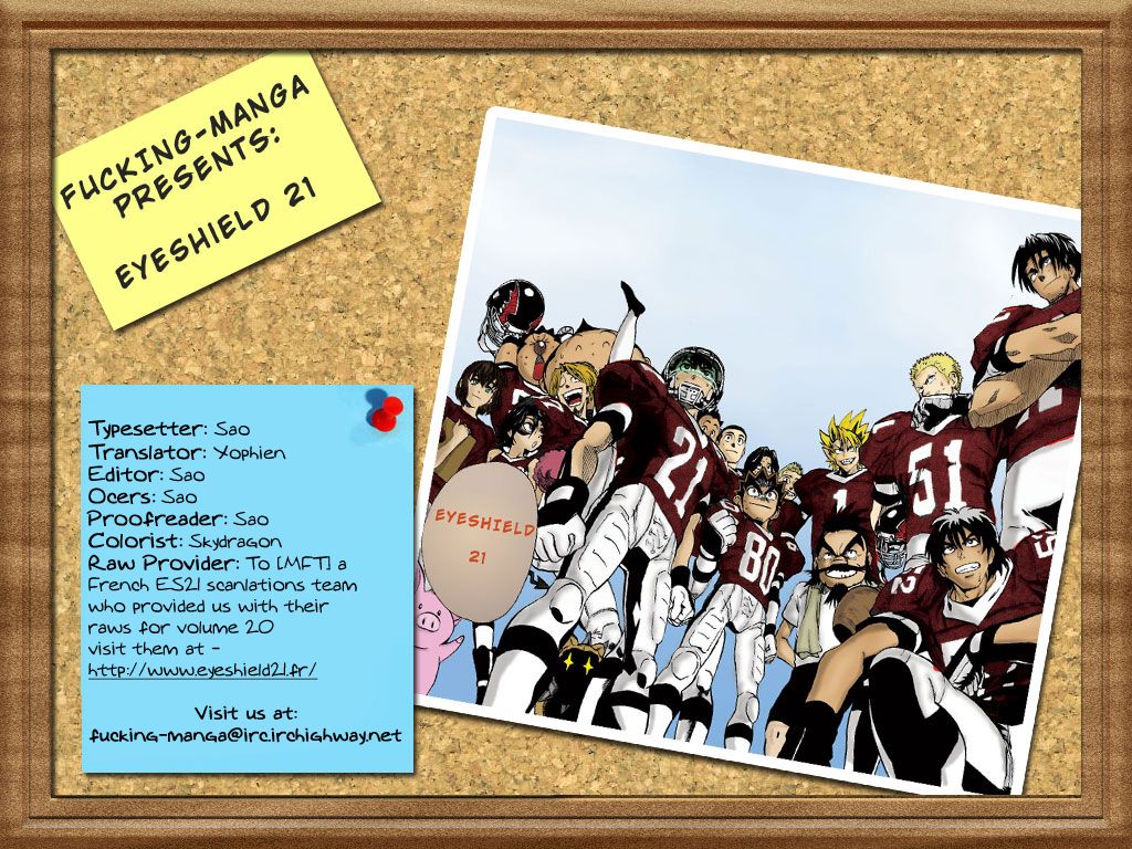 Read Eyeshield 21 ENGLISH Manga Online