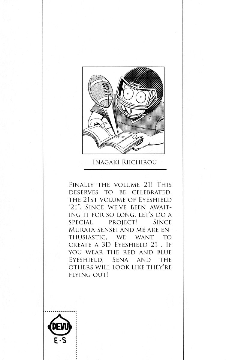 Read Eyeshield 21 ENGLISH Manga Online