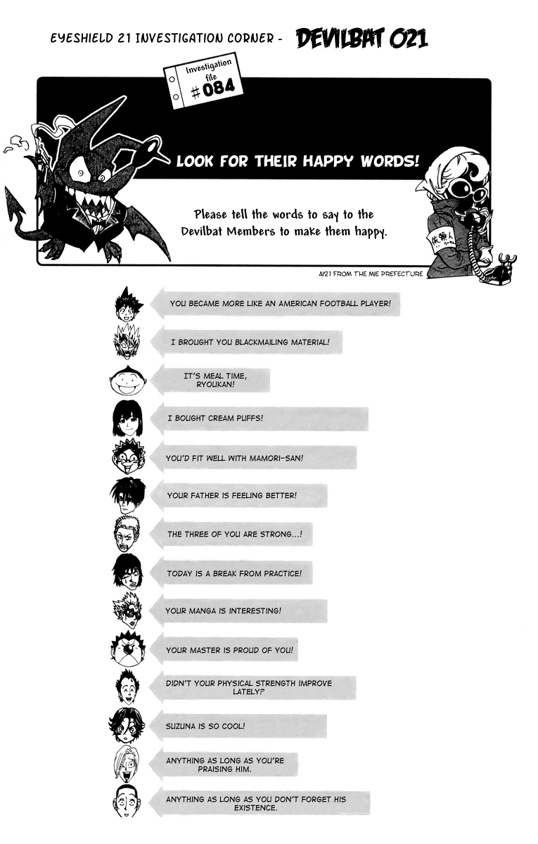 Read Eyeshield 21 ENGLISH Manga Online