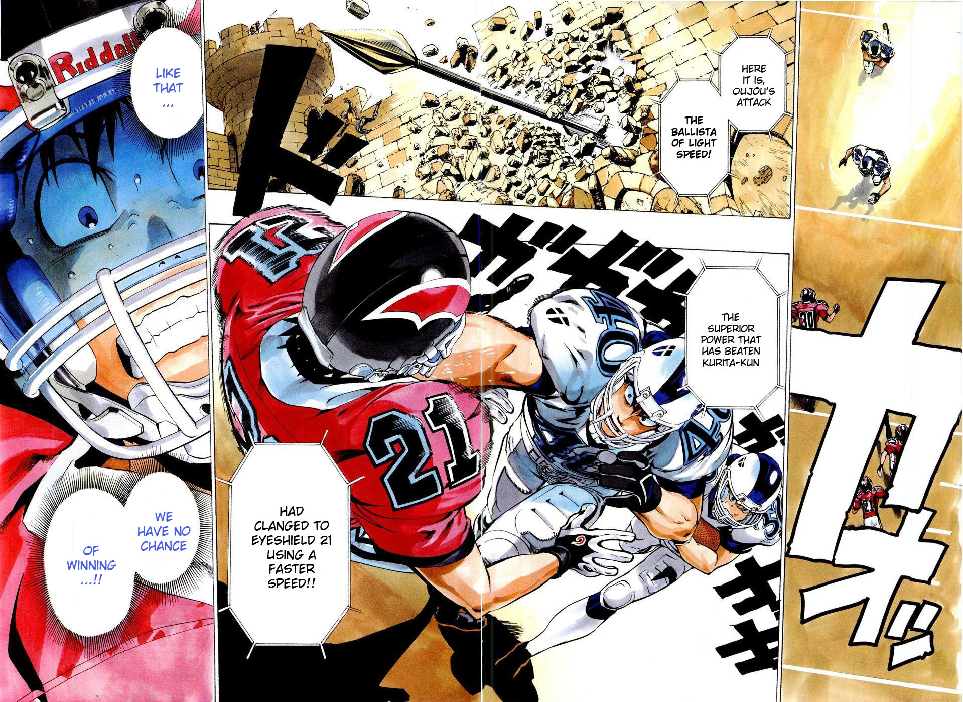 Read Eyeshield 21 ENGLISH Manga Online