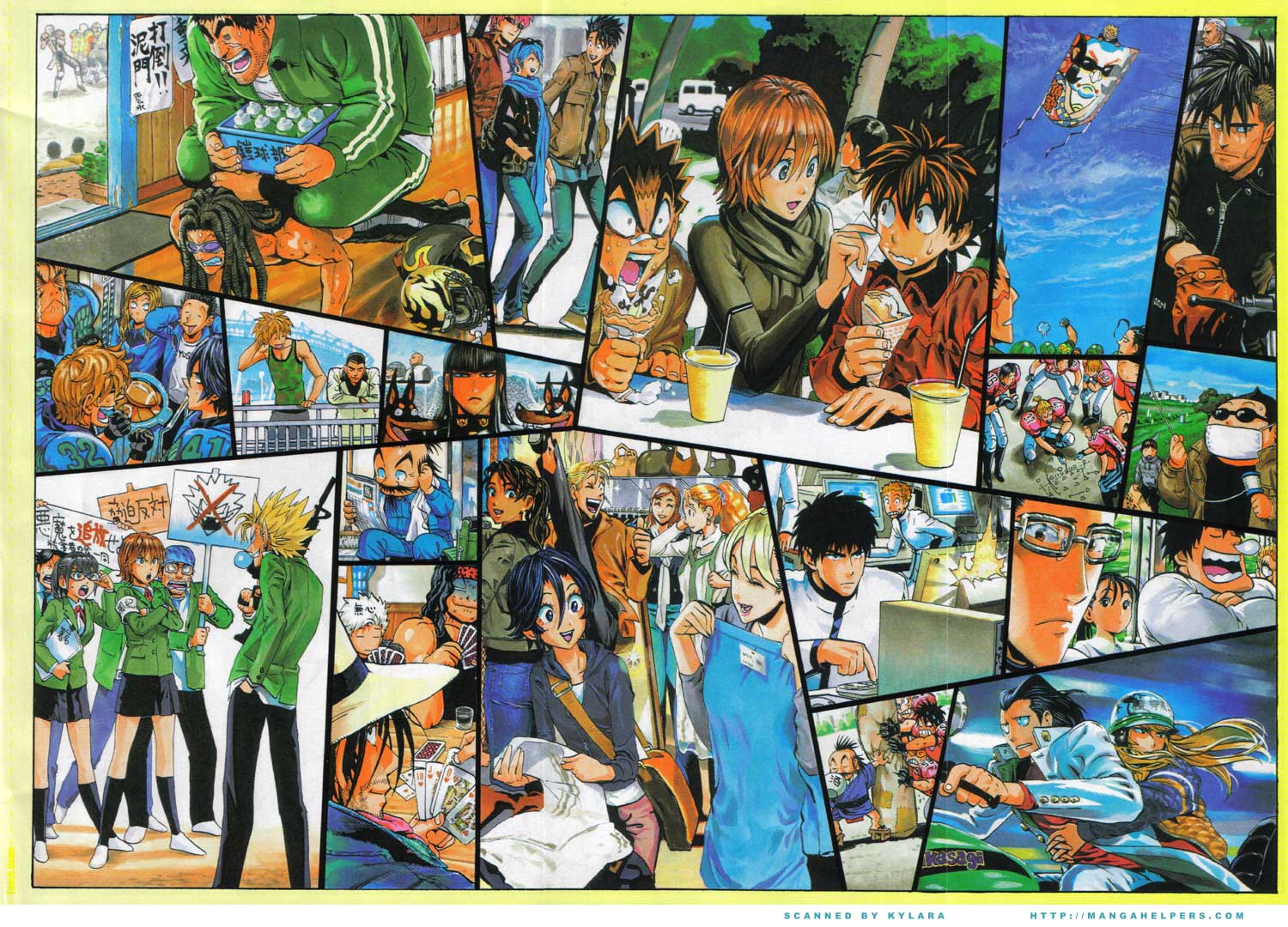 Read Eyeshield 21 ENGLISH Manga Online