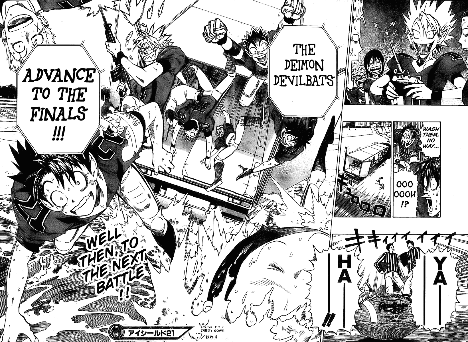 Read Eyeshield 21 ENGLISH Manga Online