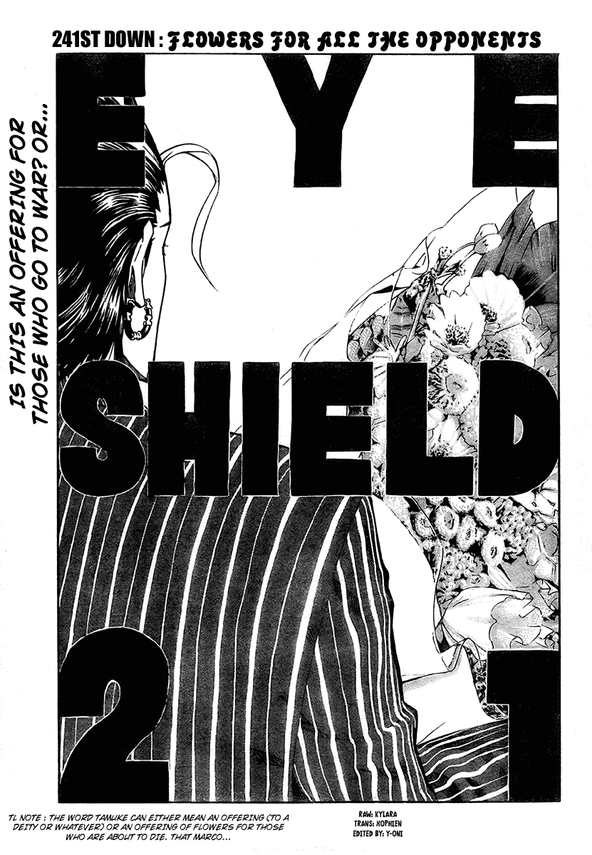 Read Eyeshield 21 ENGLISH Manga Online