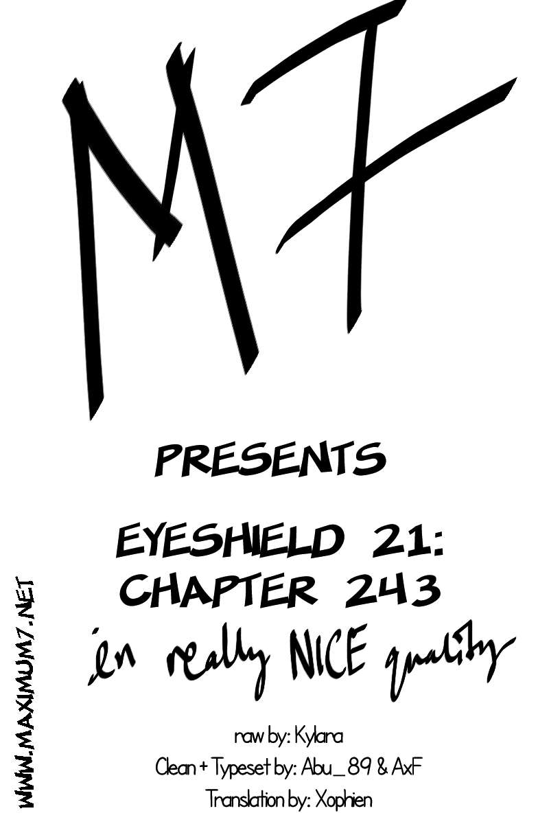 Read Eyeshield 21 ENGLISH Manga Online