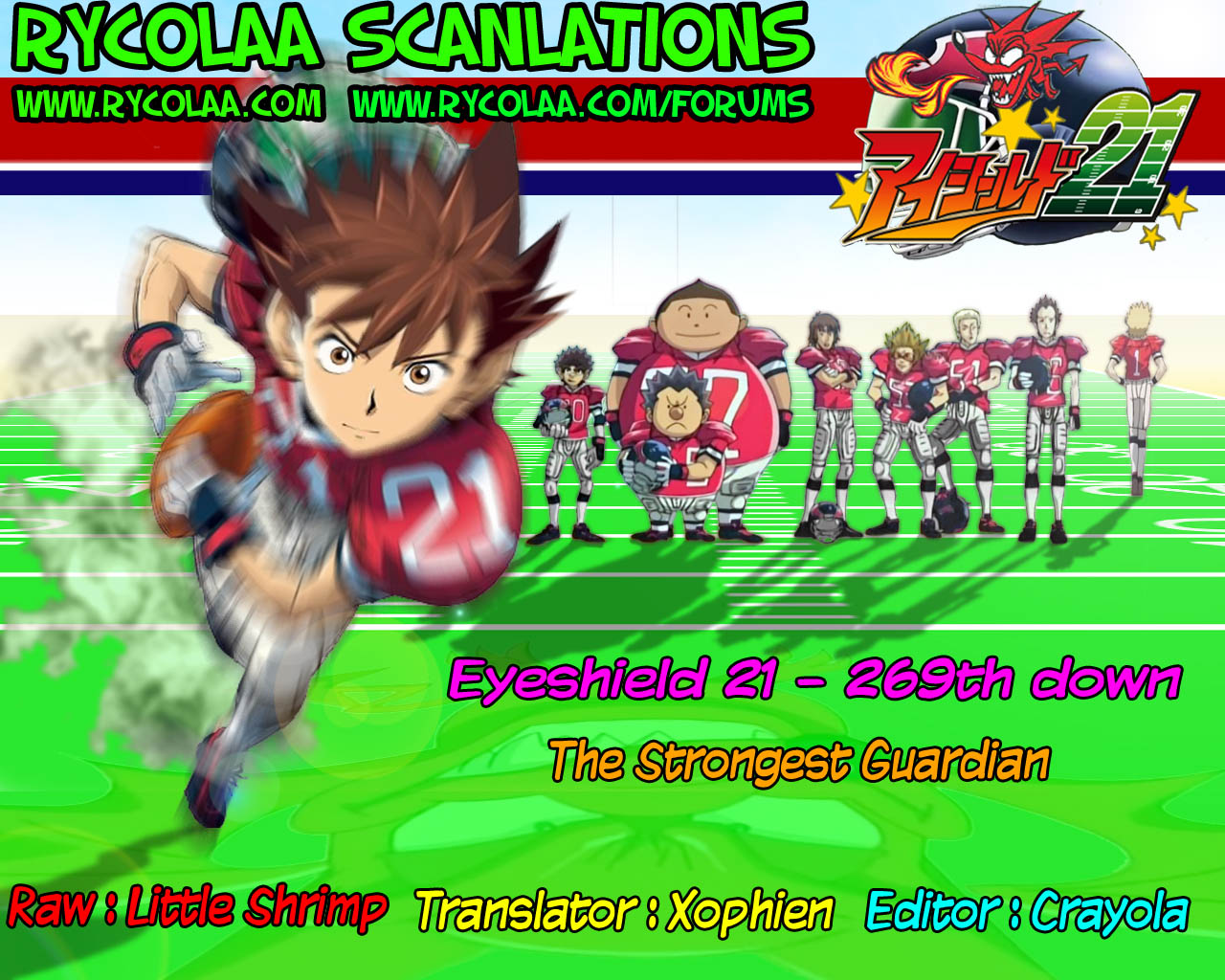 Read Eyeshield 21 ENGLISH Manga Online