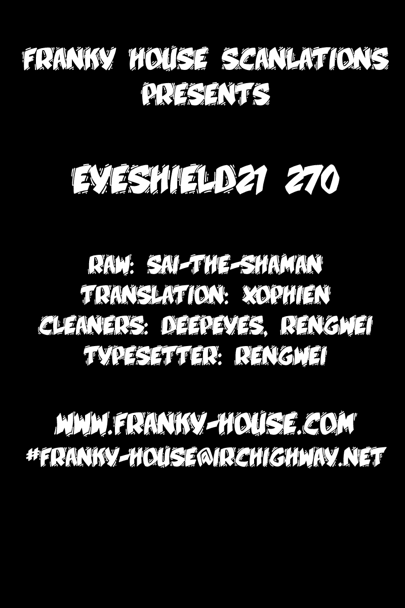 Read Eyeshield 21 ENGLISH Manga Online