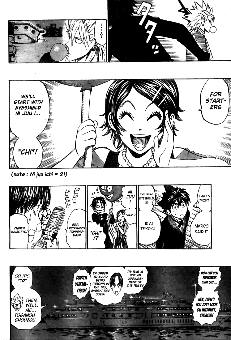 Read Eyeshield 21 ENGLISH Manga Online