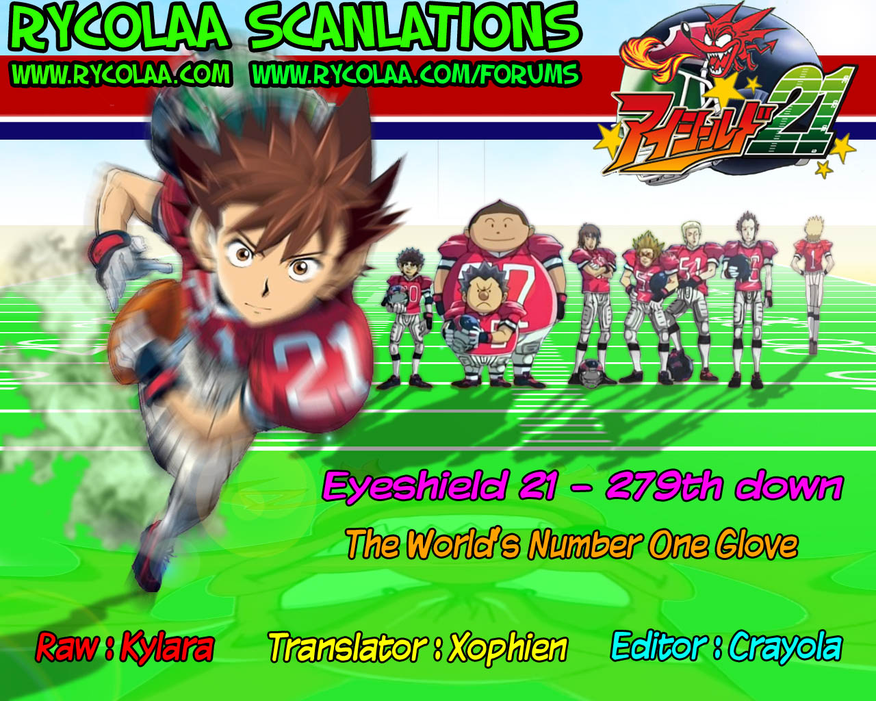 Read Eyeshield 21 ENGLISH Manga Online