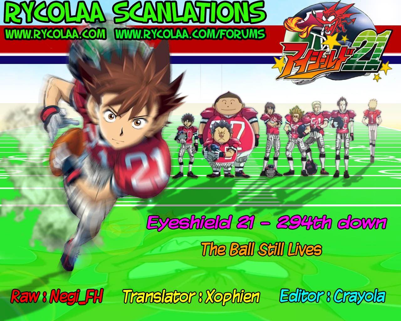 Read Eyeshield 21 ENGLISH Manga Online