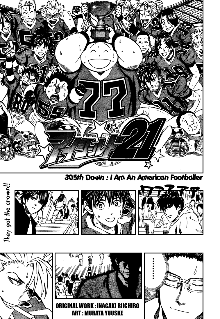 Read Eyeshield 21 ENGLISH Manga Online