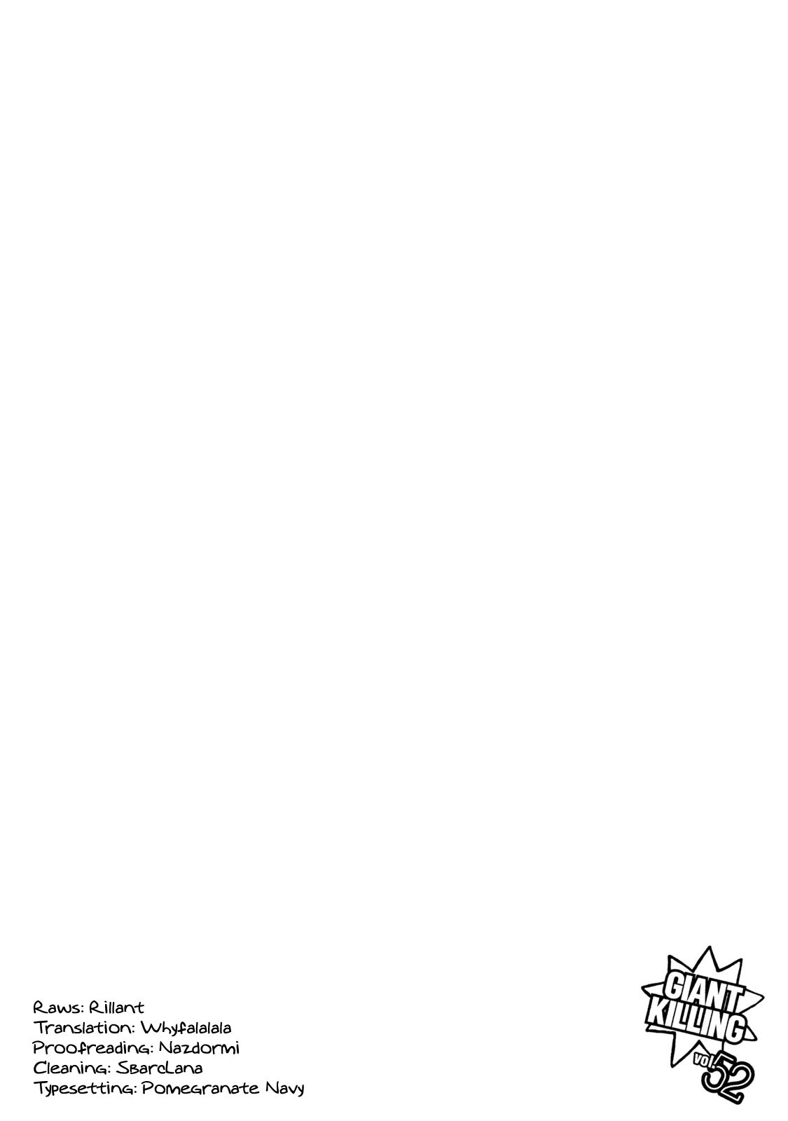 Read Giant Killing ENGLISH Manga Online