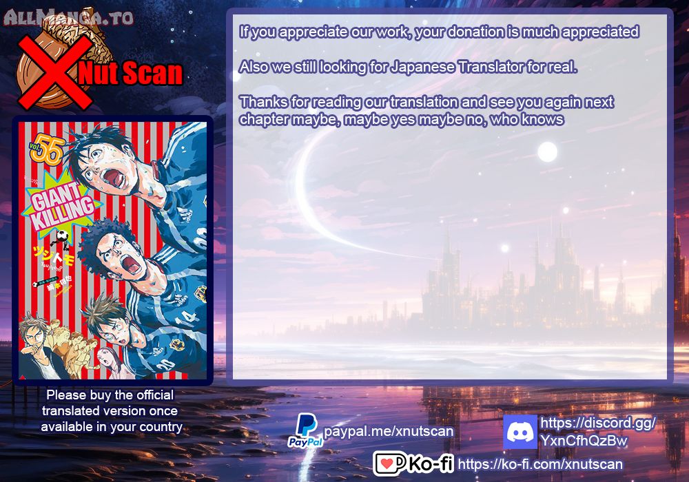 Read Giant Killing ENGLISH Manga Online