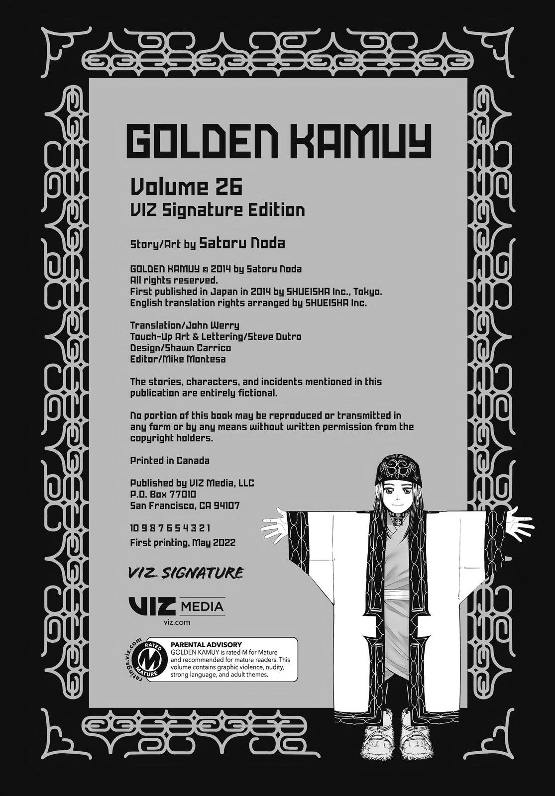 Read Golden Kamuy ENGLISH Manga Online
