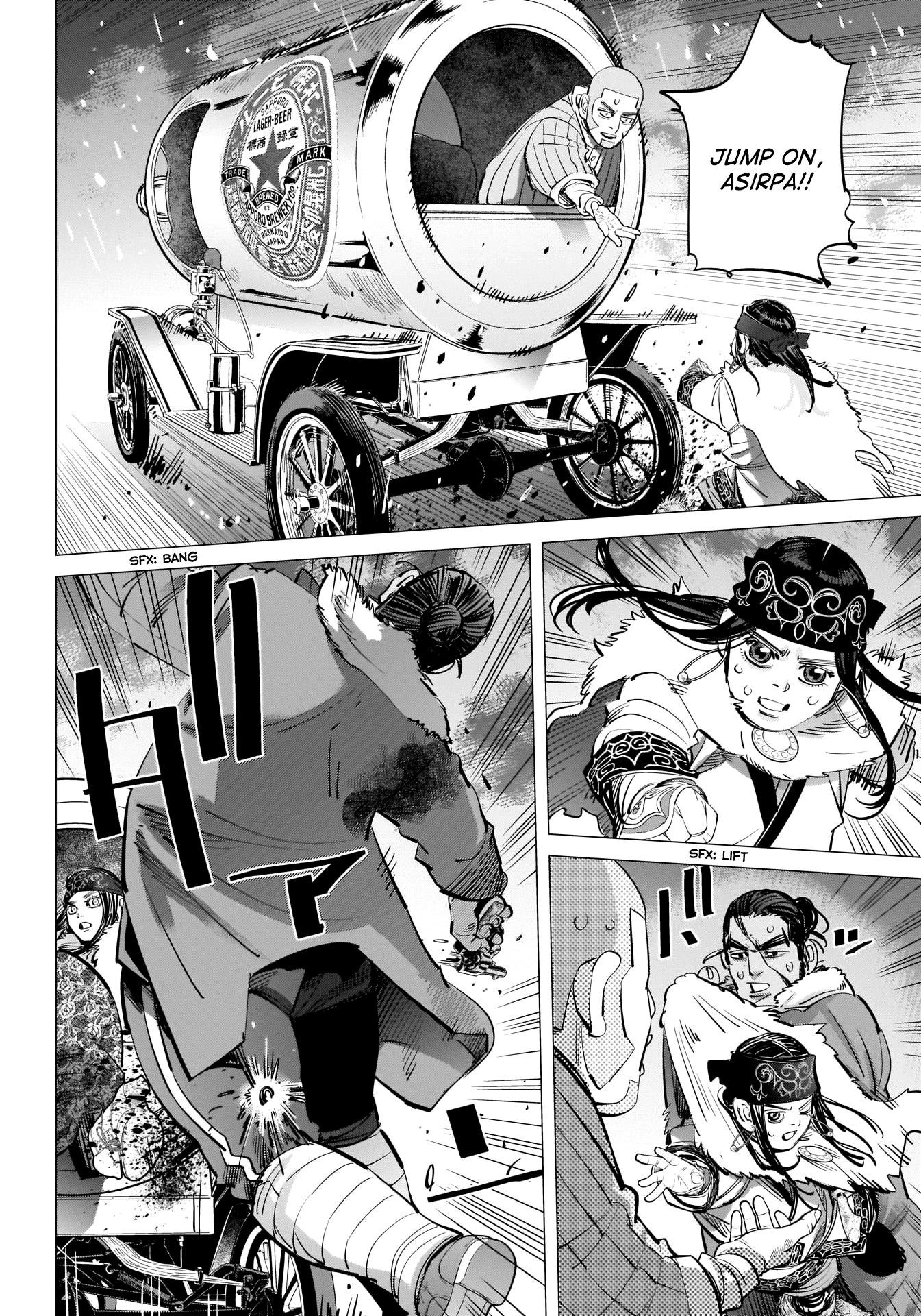 Read Golden Kamuy ENGLISH Manga Online